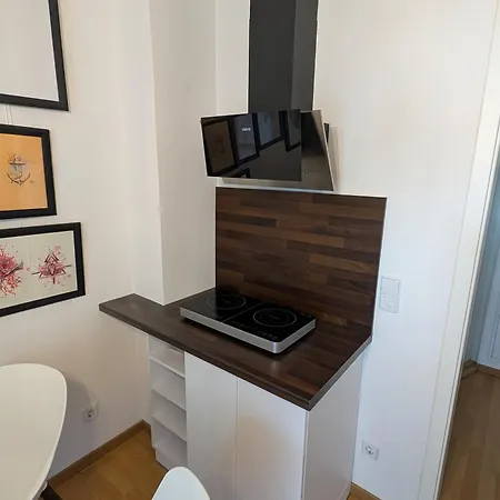 Helles Mit Arbeitsplatz Und Balkon Apartment *