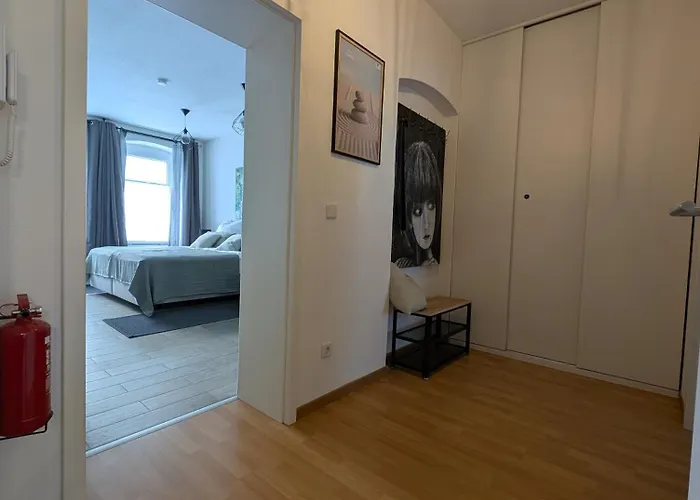 Helles Mit Arbeitsplatz Und Balkon Apartment Chemnitz